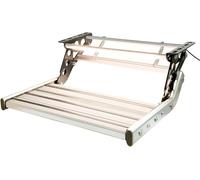 Aluminum van Steps with 12V LED Light HeavyDu Folding Steps for RVs Trailers and Campers and Portable Design for Easy Access