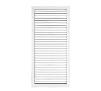 Aluminum Vent Cover & Diffuser Grille60x60cm Air Return Register for Floor Sidewall & CeilingStylish White Alloy Design for Home & Office Airflow Optimization