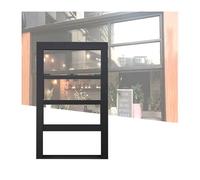 Aluminum Vertical Lift Sliding Window for Food Trucks with Handles, Suitable for Barns and Garages