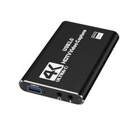 Aluminum Video Captures Card 1080P 60FPS for Game Console Cameras Monitors None External Power Required Plugs and Play Monitor CCTV Seize Device