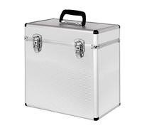 Aluminum Vinyl Flight Case DJ Record Collection Storage Box Holds 50pcs 12" LP