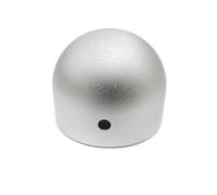 Aluminum Volume Knob 35mm for HIFI Audio Amplifier Potentiometer DIY Silver Gray