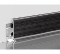 Aluminum Wall Baseboard with Cuttable Design Ideal for Bathroom Installations Includes Wooden Floor Trim Connect Adapters & End Caps for a Seamless Finish
