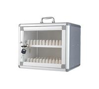 Aluminum Wall-Mounted Cell Phone Lockbox Secure Storage Cabinet 22 x 26.5 x 20 cm Perfect for Offices and Events and Compact Design