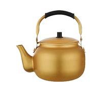 Aluminum Water Kettle Teapot Kettle Portable Golden for Camping Outdoor 8L,A-8L