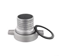 Aluminum Water Pump Pipe Connector with Rubber Gasket - Leak-Proof Adapter for 3 to 1 2 2.5 4 Inch Discharge Hose - Long-Lasting Fitting for Garden Irrigation & Pond Drainage(3Inch to 2.5Inch)