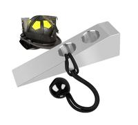 Aluminum Wedge - Door Spreader for Rescue Access | Metal Taper Block with Elastic Cord, Force Assist Tool, Entry Support Equipment for Fire Response Operations