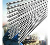 Aluminum Welding Rods .6mm Diameter 500mm Length, Low Easy Melt Brazing Wire for Aluminum Alloy, 20-Pack