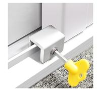 Aluminum Window Lock Stopper, Multi-Point Sliding Window and Door Lock Stopper Aluminum Alloy Stainless Steel(Type -1)