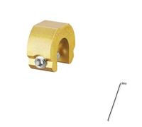 Aluminum Window Lock Stopper, Sliding Window Sash Stopper Lock Aluminum Alloy Multicolor(1pc Gold)