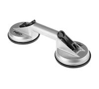 Aluminum window suction cup, double, 100 kg