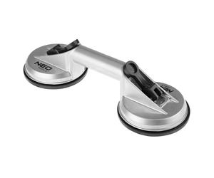 Aluminum window suction cup, double, 100 kg