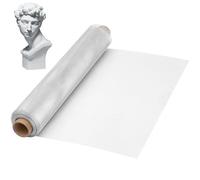 Aluminum Wire Mesh for Arts and Craft Sculpting Mesh Roll 15.7 Inch by 16.4 Foot for Sculpture Projects Craft Wire Mesh for Crafts (Silver, 15.7inch x 16.4foot)
