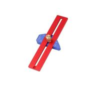 Aluminum Woodworking Rulers With Slide Stop Precisions Pocket Ruler Metal T Track Square Inch Metric Marking Portable Carpenter Measuring Tool