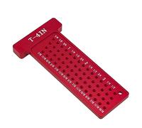 Aluminum Woodworking Scriber T-Shape Ruler 4in Architect Ruler For Carpenter Work Layout And Measuring Tools Woodworking Scriber Measuring Tool