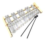 Aluminum Xylophone Wooden Frame Portable Professional Compact Gifts For Beginners 25 Note Glockenspiel