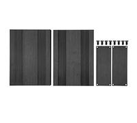 Aluminum y Enclosure, DIY Casing for Video Con Box, Split Type Bed Black with dustrial Equipment Housing for it Board