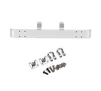 Aluminum y Front Colli Bumper for MN D90 MN 99 MN 91 FJ 45, RC Upgrade Parts, CNC Macd with U Sd Hooks, weight Anodized (Silver MN-001S)