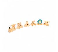 Aluna Childrens Personalised Christening Wooden Alphabet A-Z Train Letters Name Set Train (1pc only)