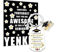 ALUNME 2026 Graduation Gift for Him Her - Class of 2026 Graduation Keychain, Keychains for Women Men, Inspirational Gifts for Boys Girls College Middle High School Student Senior