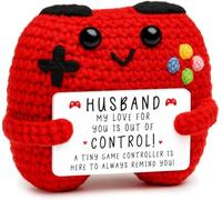 ALUNME Crochet Game Controller Husband Gifts for Christmas Fathers Day Birthday, Best Husband Ever Gifts for Wedding Anniversary from Wife(husband)