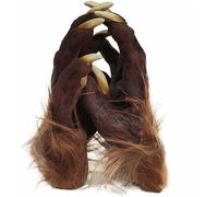 ALUNME Skeleton Gloves Hairy Werewolf Hand Claws Gloves Halloween Wolf Werewolf Cat Paw Glove Costumes Gothic Devil Vampire Glove