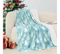 ALUNME Tree Throw Blanket, Summer Blanket Lightweight Soft Plush Couch Blanket for Living Room, Breathable Cozy Blanket for Holiday Decor and Summer Lounging, 50x60 Inches