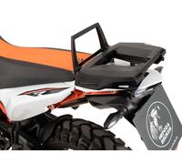 Alurack top case carrier, black, for combination with original luggage rack...