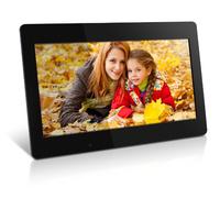 Aluratek (ADMPF118F) 18.5" Hi-Res Digital Photo Frame with 4 GB Built-In Memory and Remote (1366 x 768 Resolution), Photo/Music/Video Support, Wall Mountable,Black