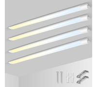ALUSSO LED Batten Light 4FT Integrated Tube Strip Lights for Kitchen Garage