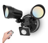 ALUSSO Security Lights Outdoor Motion Sensor 230V 4 Modes 3CCT 25W 2000LM