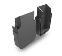 Alusthetic PVC Threshold Drainage Channel End Cap | Outdoor Garden Drainage Systems | Drainage Channels and Grating | Soakaway Storm Drain Channel End Piece (No Outlet, x 2)