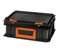 Alutec 139220110188 Magnus PC Plastic Box 400x233x300mm Black/Orange