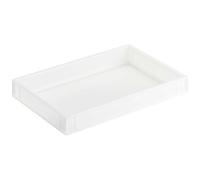 Alutec 75092 Plastic box 600x350x400mm Orange Food safe 1 pc