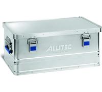 ALUTEC Basic 40 Aluminium Box (Capacity 40 L, Inner Dimensions (L x W x H) 535 x 340 x 220 mm, Dust/Splash Proof, Tool Box, Storage Box, Weight 2.98 kg) 10040