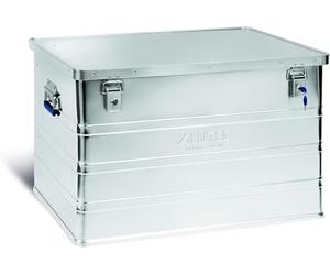 ALUTEC MÜNCHEN 2011186 Classic Aluminium Box with Cylinder Lock 790 x 560 x 487 mm Silver