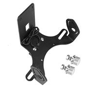 Aluum y License Plate Holder, for 2016, License Plate Bracket with LED, No Dril or Welding Required,