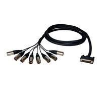 Alva AO25-8X3 Premium Analog Cable: D-sub <> 8x XLR multi-cable 3m