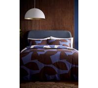 'Alva' Cotton Duvet Cover Set Helena Springfield Blue Super King