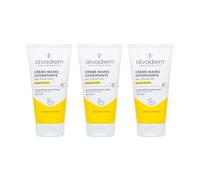 Alvadiem | Moisturizing Hand Cream WITH Organic Acacia Honey | Nourishes, Softens and Protects Dry Skin | Sweet Almond Oil, Plant-Based Sugar | 3 x 50 ml