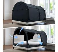 Alvantor Bed Canopy Bed Tents Dream Tents Privacy Space Single Size Sleeping Tents Indoor Pop Up Portable Frame Curtains