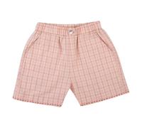 Álvaro shorts Organic cotton checks Pale Pink 6 years
