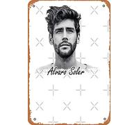 Alvaro Soler Poster Retro Metal Tin Vintage Sign 12 X 8 Inch Home Bar Man Cave Wall Decor