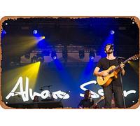Alvaro Soler Poster Retro Metal Tin Vintage Sign 12 X 8 Inch Home Bar Man Cave Wall Decor