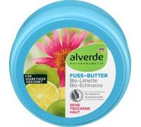 alverde Natural Cosmetics Foot Butter Lime Echinacea 200 ml
