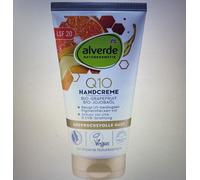 alverde Natural Cosmetics Hand Cream Q10 with SPF 20, 75 ml