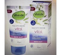 alverde Natural Cosmetics Night Cream Vital, 50 ml