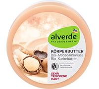 alverde NATURKOSMETIK Body Butter Macadamia Nut Karite Butter 200 ml