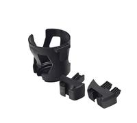 AlveyTech Cup Holder for Quantum Power Chairs with Tru-Balance 3 Seating & Version 3 Flip-Back Armrests - Replacement Power Chair Drink Holders, Cupholder with 2-Prong for T-Slot Channel (ACC125003)