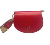 Alviero Martini 1A Classe Raspberry Winter Lux18 x 13 x 6 cm Leather Shoulder Bag, Adjustable Shoulder Strap, Casual, Women's